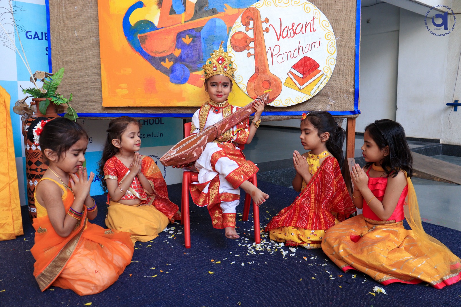 Read more about the article Celebrating Academic Dedication: Vasant Panchami at Gajera Global School