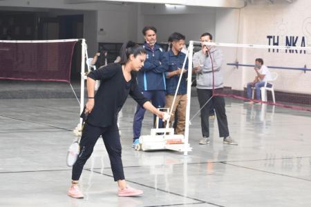 Beat The Blues With Badminton