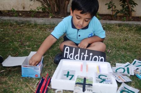DIY activity to learn Addition
